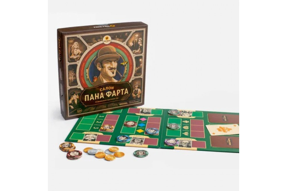 Настольная игра "Салон Пана Фарта" 960117 на укр. языке