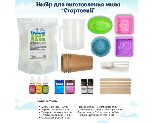 Подарунковий набір для виготовлення мила ручної роботи SBM-004