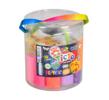 Креативна творчість "Тісто для ліплення "FLUORIC" TMD-FL-18-01U 18 кольорів