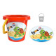 Дитячий ігровий набір для піску "Розумний малюк" 2025TXK(Red) кришка-сортер