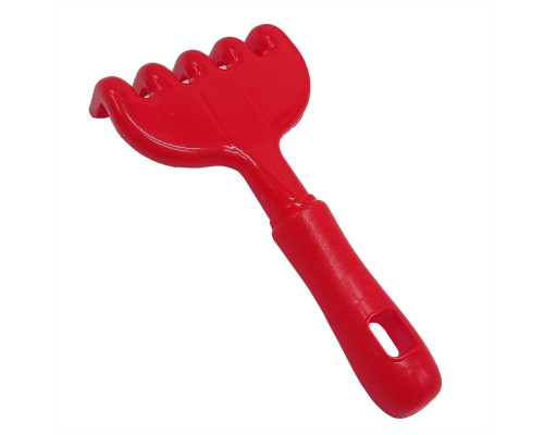 Дитячі іграшкові грабельки "Г-5" 1-107 розмір 18,5 см Червоний