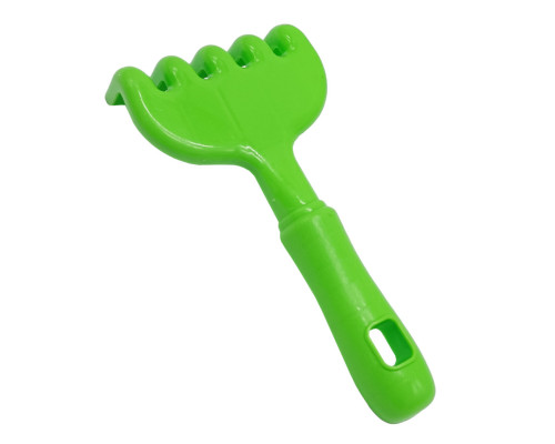Дитячі іграшкові грабельки "Г-5" 1-107 розмір 18,5 см Зелений
