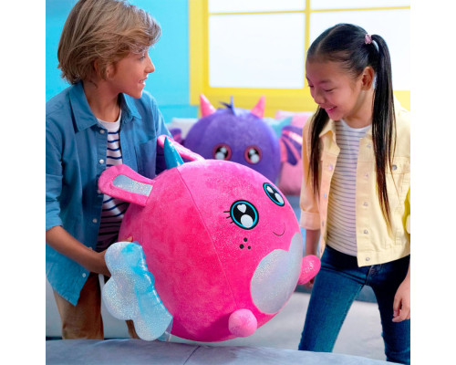 Ігровий набір Рожевий Кролик Biggies BIG001-RA надувна іграшка, насос 45 см