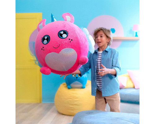 Ігровий набір Рожевий Кролик Biggies BIG001-RA надувна іграшка, насос 45 см