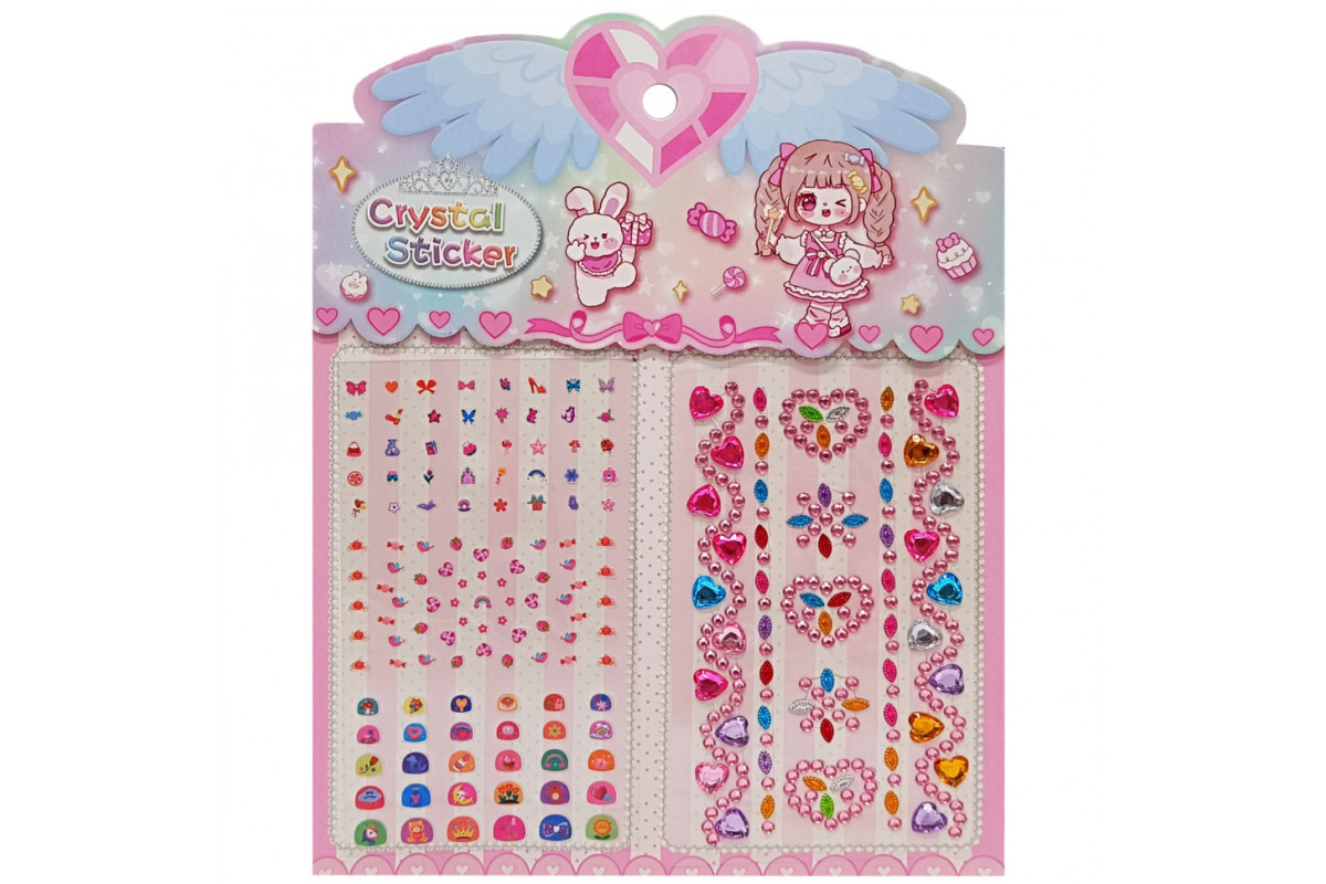 Наклейка камни XY-008-2(Pink) для авто, ноутбуков, телефонов Наклейка камни XY-008-2(Pink) для авто, ноутбуков, телефонов