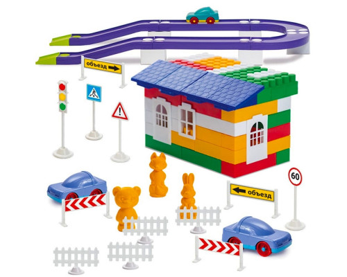 Дитячий конструктор "Лідер" №6 1-055, 250 деталей