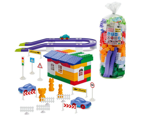 Дитячий конструктор "Лідер" №6 1-055, 250 деталей