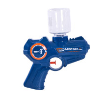 Детский игровой Водный пистолет 8013A(Blue) пластик, 15 см, с бутылкой