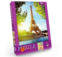 Пазл "Париж, Франція" Danko Toys C2000-01-07, 2000 ел.