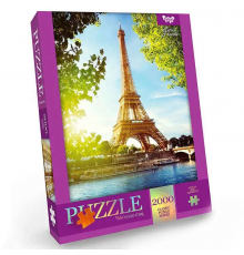 Пазл "Париж, Франція" Danko Toys C2000-01-07, 2000 ел.