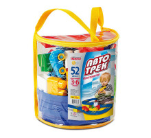 Конструктор дитячий "Автотрек” 70682, 52 деталі, рюкзак