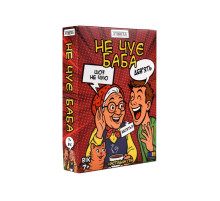 Настольная игра "Не слышит баба" 30948 инструкция, украинский язык