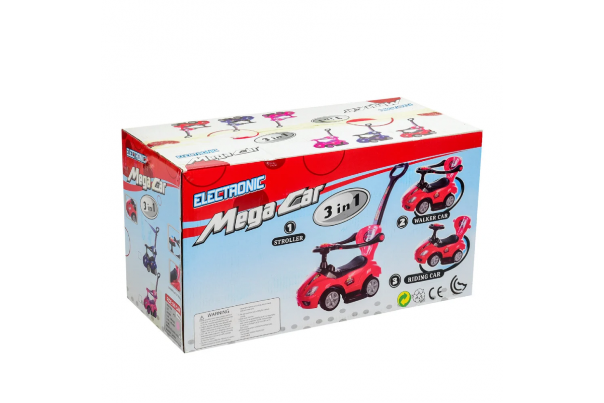 Каталка-толокар Bambi M 4205-3 Червоний Каталка-толокар Bambi M 4205-3 Червоний