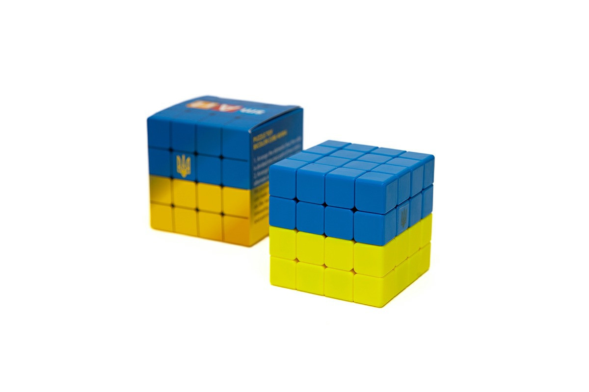 Головоломка Умный кубик 4х4х4 "Флаг Украины" SCU444 (Bicolor Smart Cube 4x4x4 "Ukraine") Головоломка Умный кубик 4х4х4 "Флаг Украины" SCU444 (Bicolor Smart Cube 4x4x4 "Ukraine")
