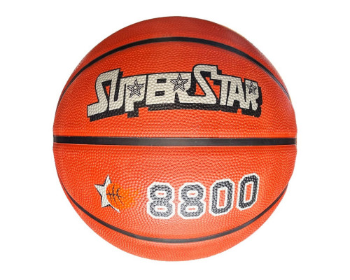 М'яч баскетбольний Fox Superstar NE-BAS-1034 коричневий, № 7