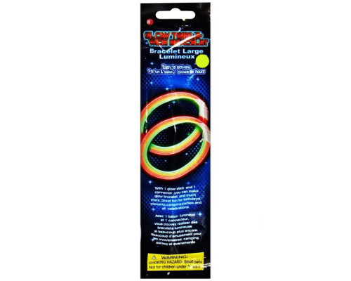 Неоновий браслет 3 в 1 PR908(Yellow) 6 годин світла