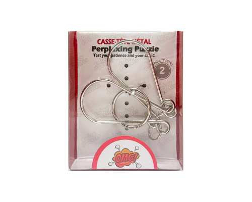 Металева головоломка "Perplexing puzzle" 5562D-15, 2 складність
