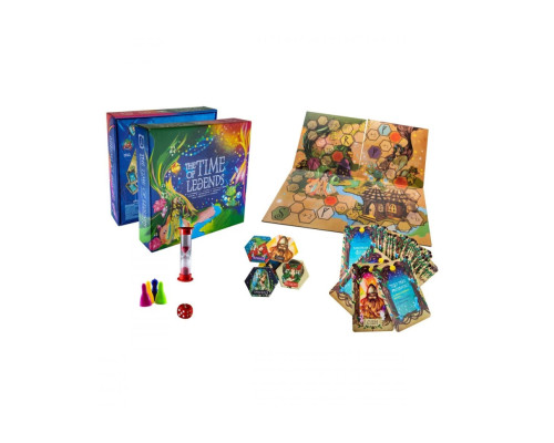 Настільна гра "The time of Legends" Strateg 30267 з пісочним годинником