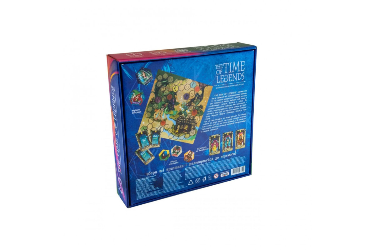 Настольная игра "The time of Legends" Strateg 30267 с песочными часами