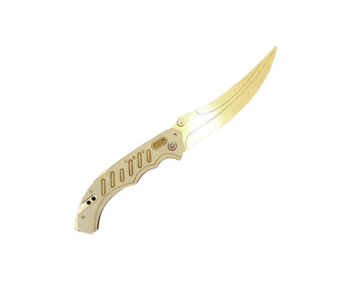 Нож деревянный сувенирный "ФЛИП GOLD" Сувенир-Декор FLI-G