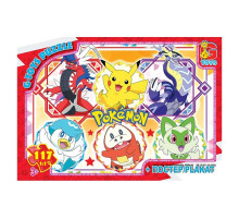 Детский пазл "Покемоны" PM05 постер, 117 элементов