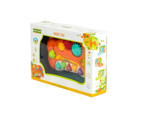 Дитяча музична іграшка "Забава" 8645(Orange) помаранчева