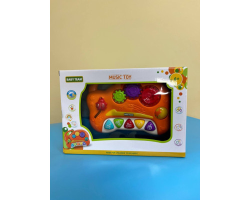 Дитяча музична іграшка "Забава" 8645(Orange) помаранчева