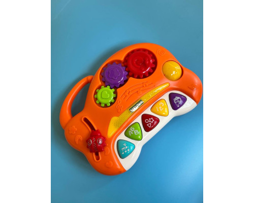 Дитяча музична іграшка "Забава" 8645(Orange) помаранчева