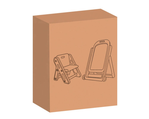 Дитячий мольберт 2 в 1 QC-BB03 зі стільчиком