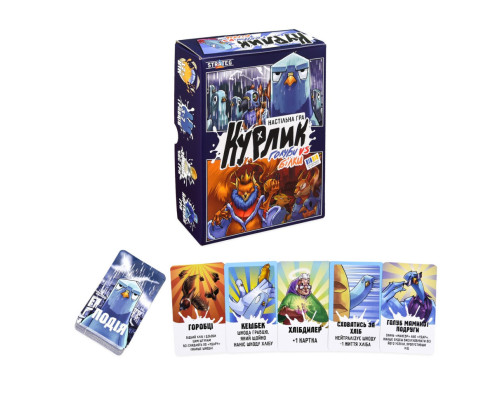 Карткова гра "Курлик" 30690ST інструкція, 144 картки