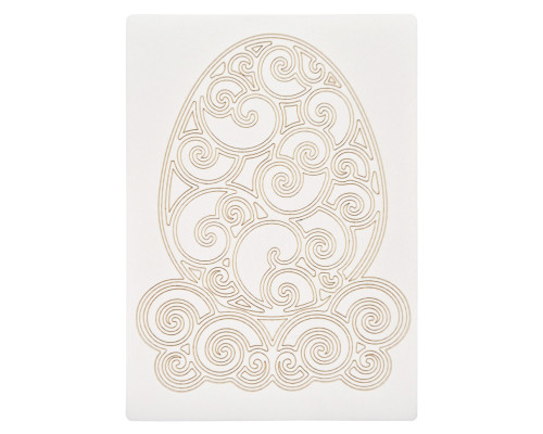 Картина-трафарет для раскрашивания песком "Пасхальное яйцо" Sand Box T-a5124 А5