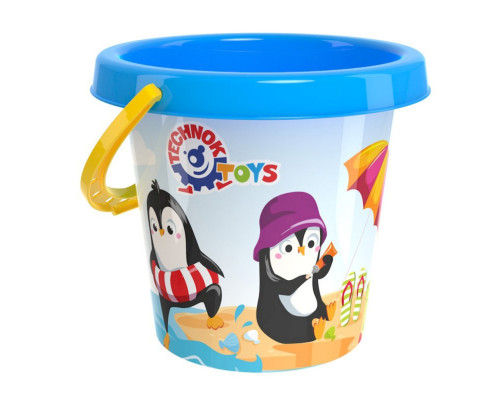 Дитяче відерце для піску та води №3 3145TXK(Blue) об'єм відерця 1,2 л