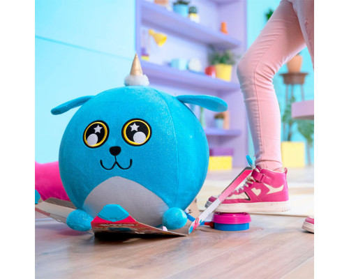 Ігровий набір Синій Пісик Biggies BIG001-UD надувна іграшка, насос 45 см