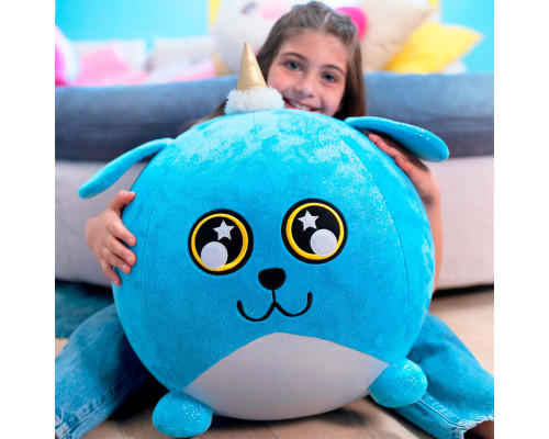 Ігровий набір Синій Пісик Biggies BIG001-UD надувна іграшка, насос 45 см