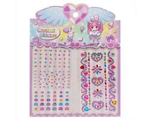 Наклейки декоративні XY-008-2(Violet) для авто, ноутбуків, телефонів