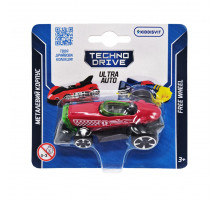 Игровая мини-машинка Ultra Auto TechnoDrive 250321W-5 металлический корпус
