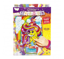 Креативное творчество "Блестящая мозаика: Rainbow Pony" БМ-02-04, 20.6х26 см Креативное творчество "Блестящая мозаика: Rainbow Pony" БМ-02-04, 20.6х26 см