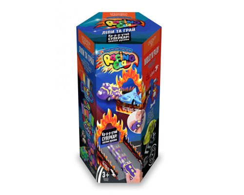 Набір для творчості з повітряним пластиліном RACING CLAY CLRC-01DT, 2 види  Синій