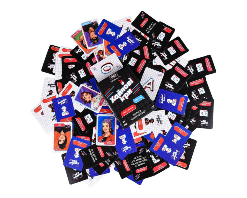 Настільна гра "Хайпові ігри 3 в 1" 30946 інструкція, гральні картки