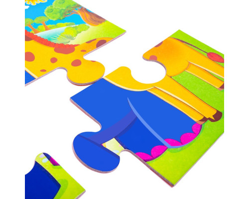 Детская настольная игра  "Зоомир 3 в 1" VT2901-04 на укр. языке