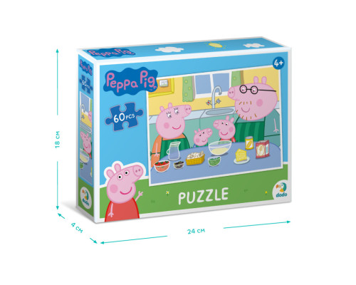 Дитячий пазл "Peppa Pig" 200331, 60 елементів