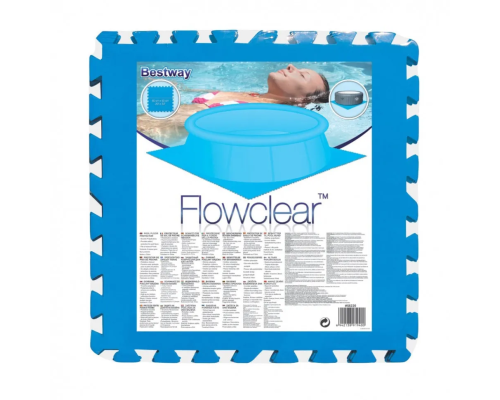 Килимок-пазли для підстилки басейну 58220, 50х50 см 8шт в комплекті