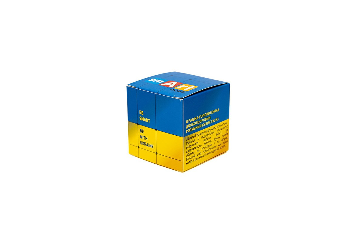 Головоломка Умный кубик SCU333 "Флаг Украины" (Bicolor Bump Smart Cube "Ukraine") Головоломка Умный кубик SCU333 "Флаг Украины" (Bicolor Bump Smart Cube "Ukraine")