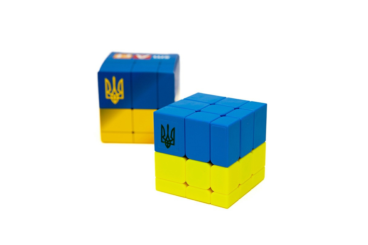 Головоломка Умный кубик SCU333 "Флаг Украины" (Bicolor Bump Smart Cube "Ukraine") Головоломка Умный кубик SCU333 "Флаг Украины" (Bicolor Bump Smart Cube "Ukraine")