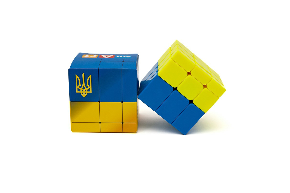 Головоломка Умный кубик SCU333 "Флаг Украины" (Bicolor Bump Smart Cube "Ukraine") Головоломка Умный кубик SCU333 "Флаг Украины" (Bicolor Bump Smart Cube "Ukraine")