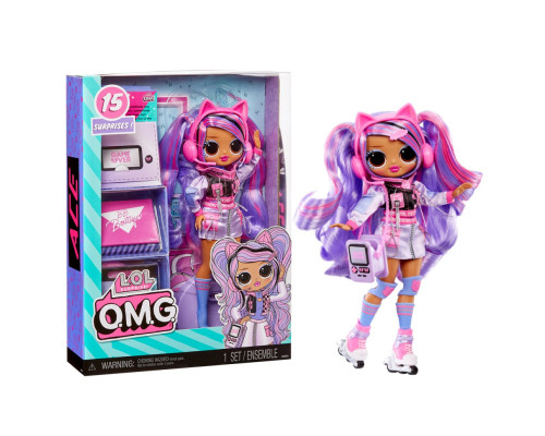 Дитяча ігрова лялька серії "O.M.G. S8 - Роллер Ейс" L.O.L. Surprise! 510383 з аксесуарами