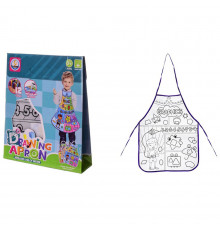 Дитячий набір для творчості "Drawing Apron" Z185-10D, фломастери змиваються водою