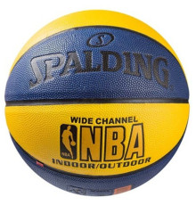 М'яч баскетбольний NBA NE-BAS-1500 № 7 синьо-жовтий
