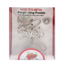 Металева головоломка "Perplexing puzzle" 5562D-14, 3 складність