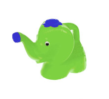 Детская Лейка "Слон большой"  1-097 Зеленый